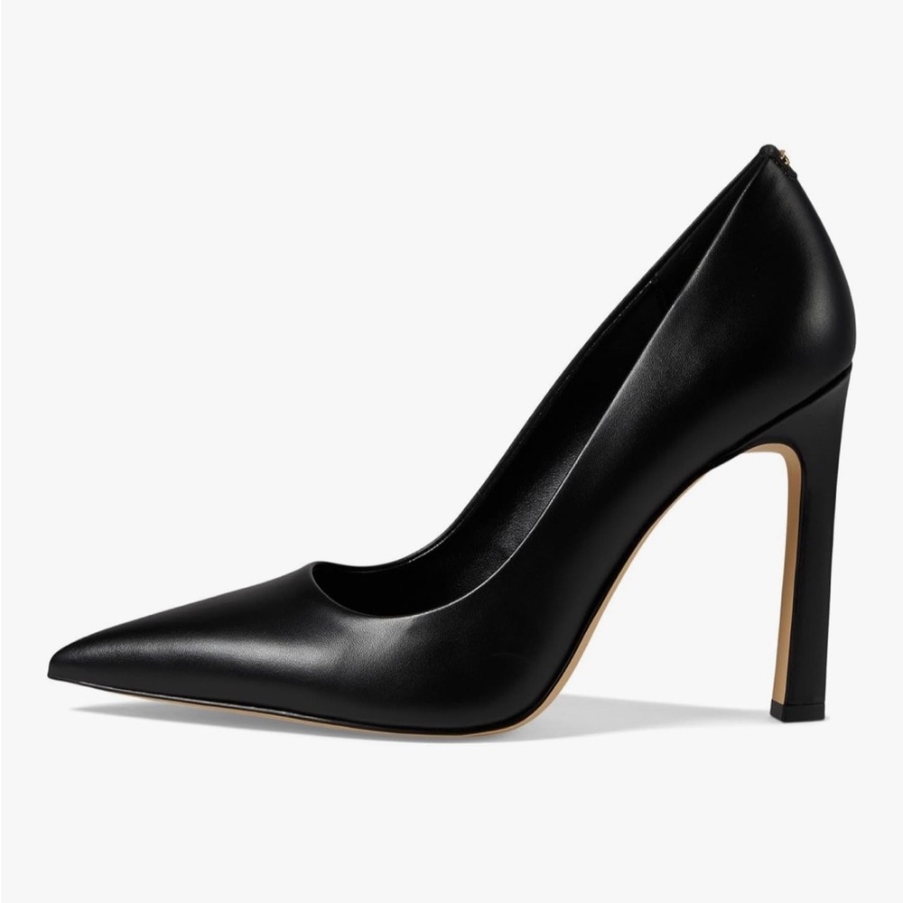 Michael Kors Leather Amara Pump - Black 7.5 NIB - Picture 3 of 7